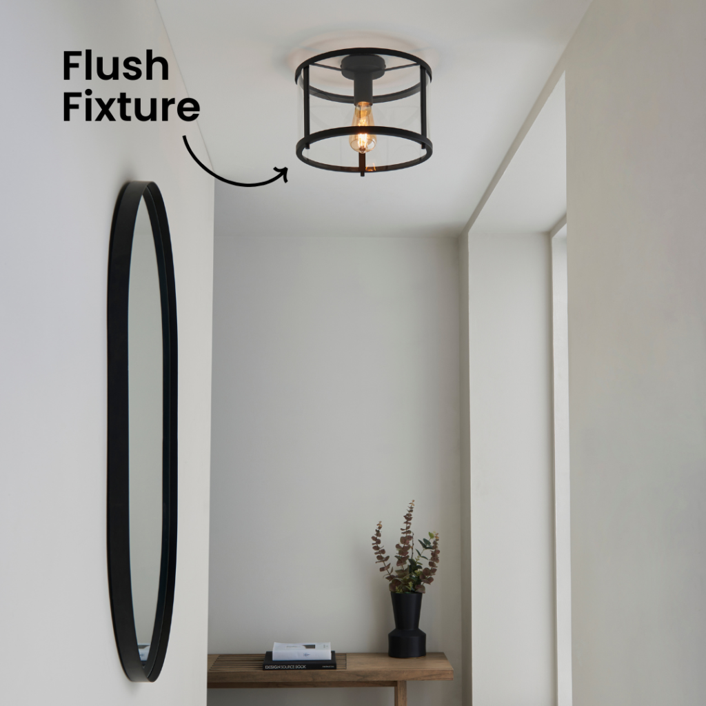 Example Image of Flush Ceiling Fixture. 